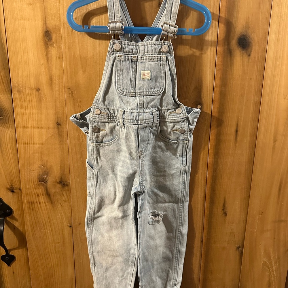 Old Navy Light Blue Denim Overalls